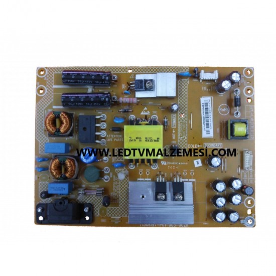 715G6197-P01-003-002H , PLTVDL261XAT4, PHILIPS 32PHK4309/12, 32HFL3009D/12, POWER BOARD, BESLEME KARTI