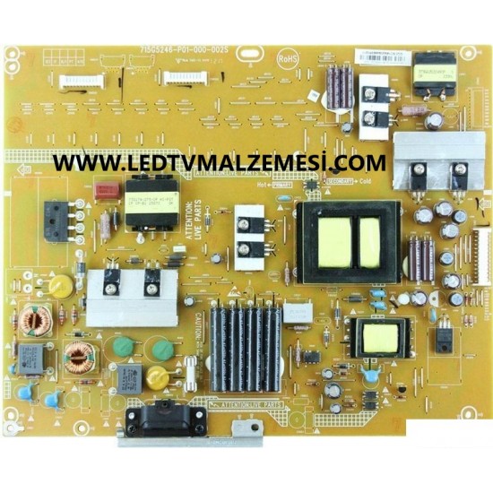 715G5246-P01-000-002S, 996590002063, PLTVCR808XXA5Q, Psu, Power Board, Philips 46PFL3807H-12, Philips 42PFL3007D-78