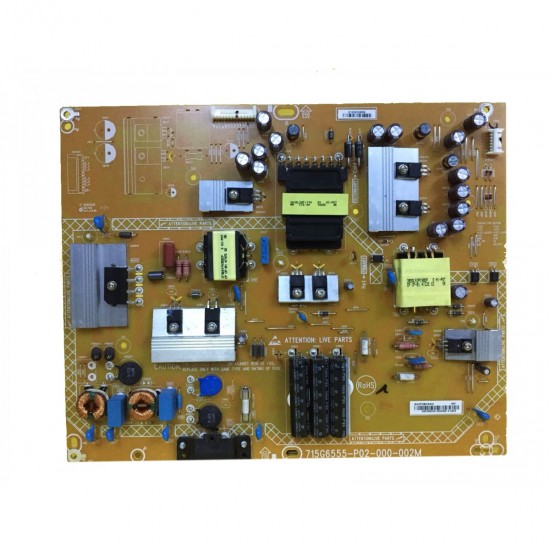 715G6555-P02-000-002M , PHILIPS , 50PUS6809 , POWER BOARD , BESLEME KARTI