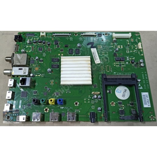 3104 303 54946 B, 3104 313 66186 B, 705TQDPL180, 310432882041, PHILIPS 47PFL7008, MAIN BOARD (TVPMA0281A)