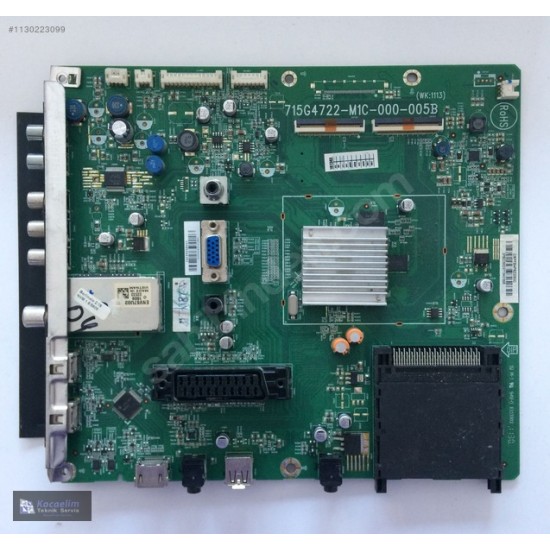 715G4722-M1C-000-005B, (WK:1113), CBPFB4PBZCS00, 705TZBPL020, Philips 32PFL3406H/12, 40PFL3406, Main Board, Ana Kart, LC320WXN-SCA1