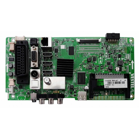 17MB97 , 23401407 , 260215R2 , VES430UNEL-3D-U01 , VESTEL 43FB8500 , MAIN BOARD , VESTEL ANAKART