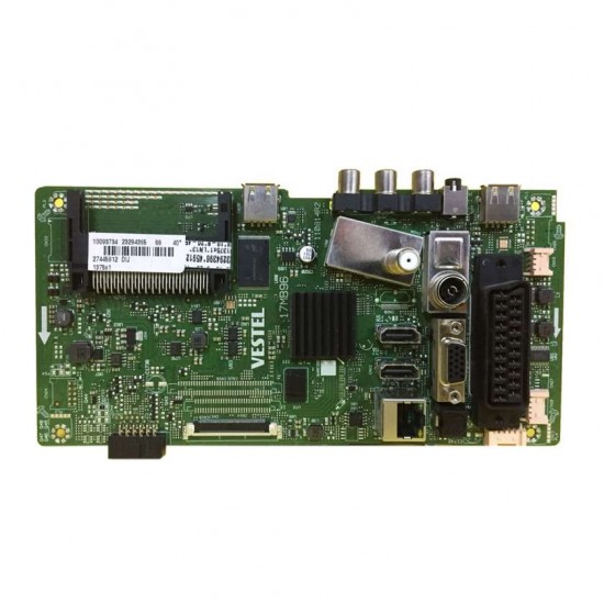 23294395, 23294396, 17MB96, 110814R2, Main Board, Vestel, VES400UNVS-2D-N03, 23286558, VESTEL SMART 40FA7100 40 LED TV