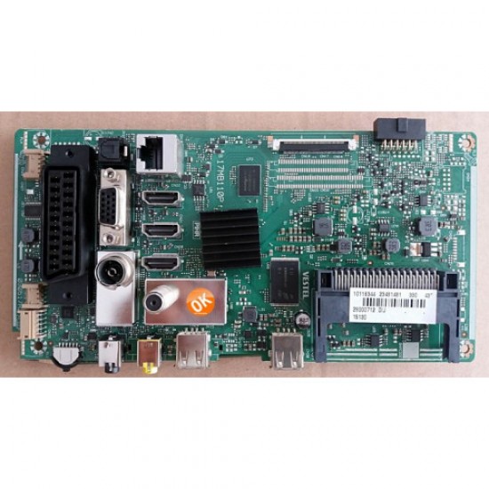 17MB110P , 23481481 ,23481479 ,TOSHIBA 43L3763DAT MAIN BOARD JVC LT-43VF52T ANAKART