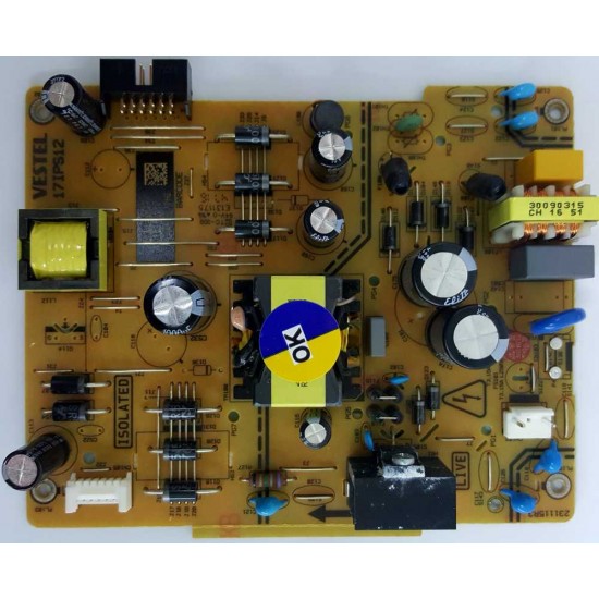 17IPS12 , 23321119 , VESTEL , 48SC7600 , 48FD5400 , 48FB7300 , VES480UNDS-2D-N11 , VES480UNDS-2D-N12 , Power Board , Besleme Kartı , PSU