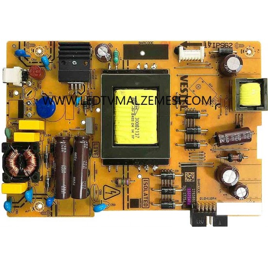 23372400, 17IPS62, 010416R4, Power Board, VES390WNDA-2D-N11, 23372909, VESTEL SATELLITE 39 LED TV